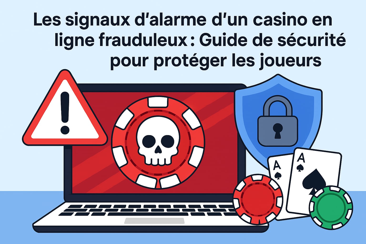 Les signaux d&rsquo;alarme d&rsquo;un casino en ligne frauduleux : Guide de sécurité pour protéger les joueurs